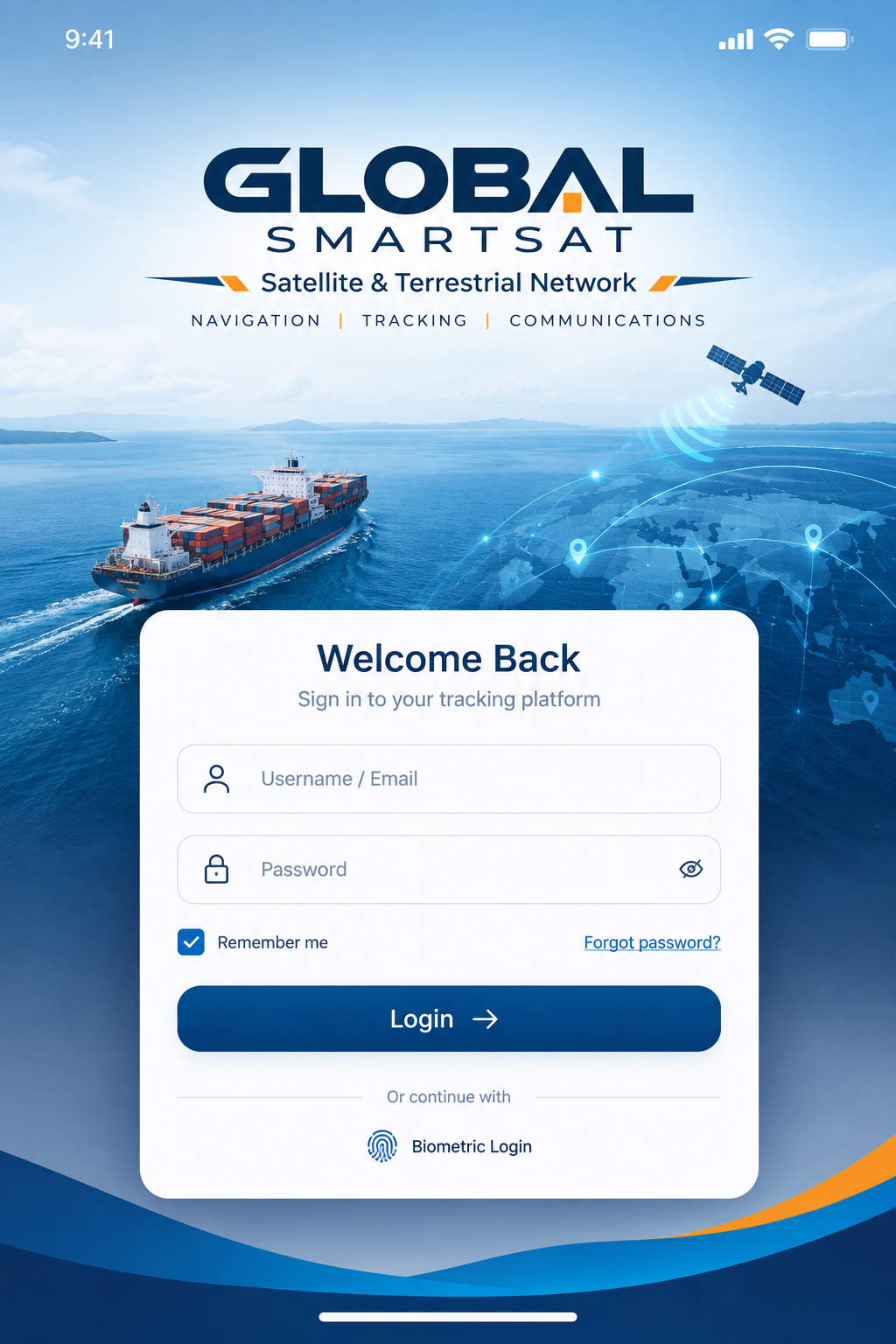 Global Smartsat tracking platform